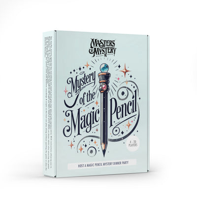 Magic Pencil game box, angled