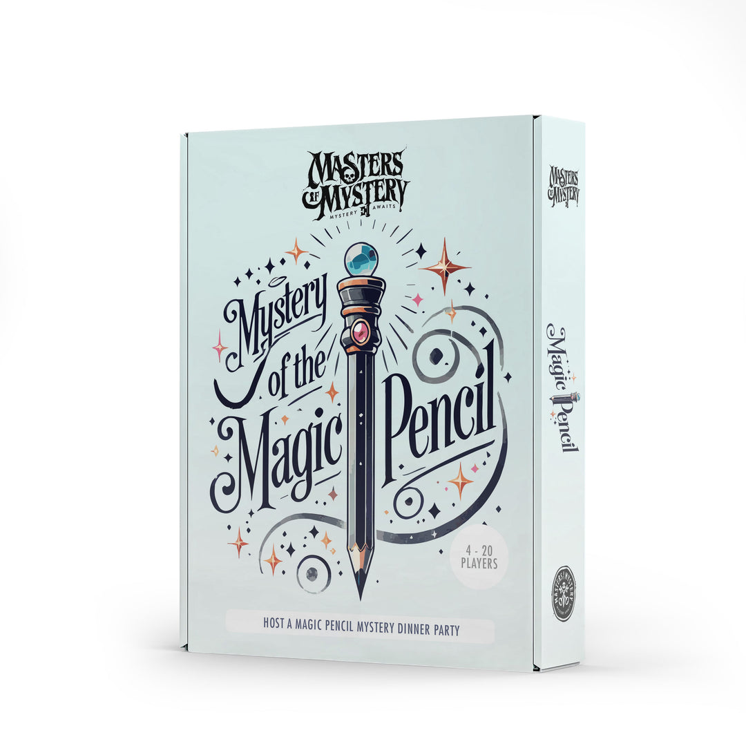 Magic Pencil game box, spine