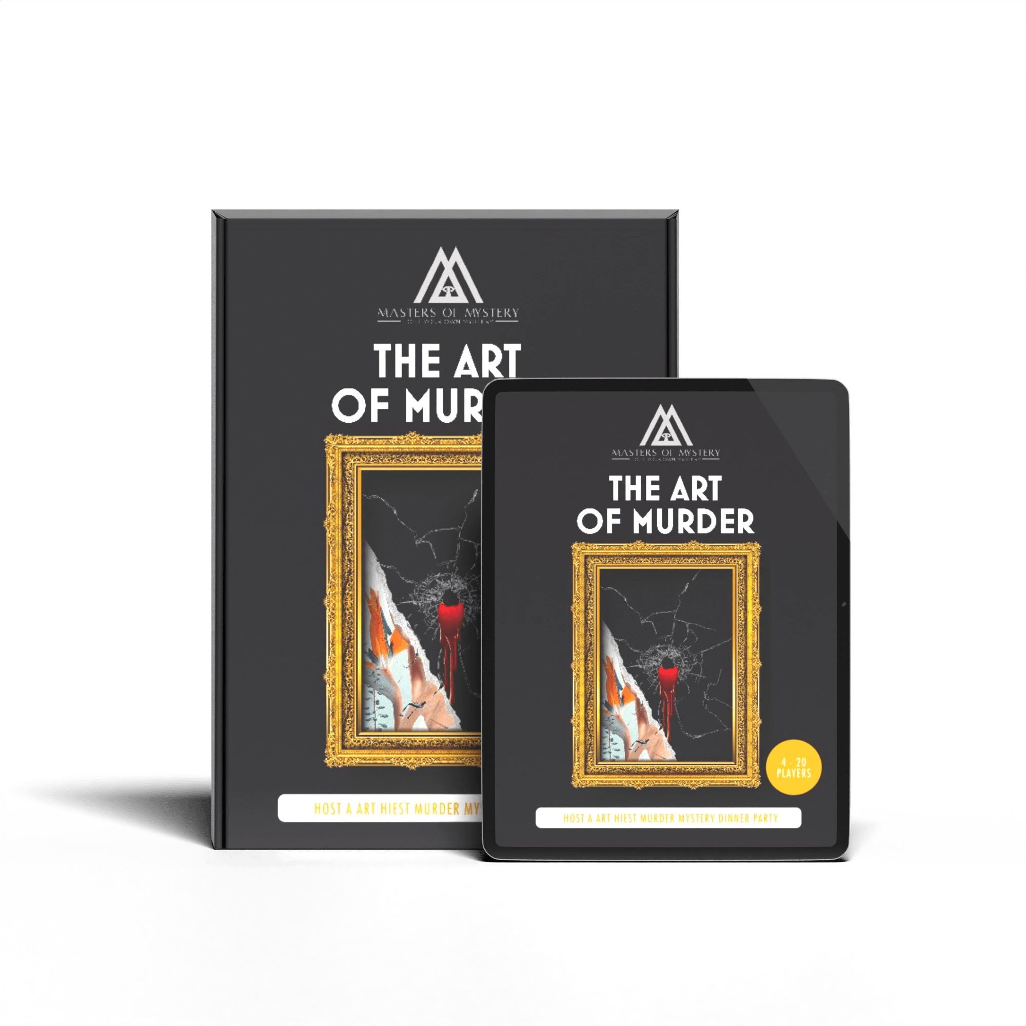 Expansion Pack - The Art of Murder - An art Heist Murder Mystery Game Kit