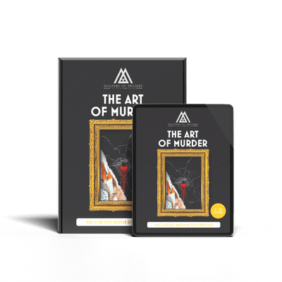 Expansion Pack - The Art of Murder - An art Heist Murder Mystery Game Kit