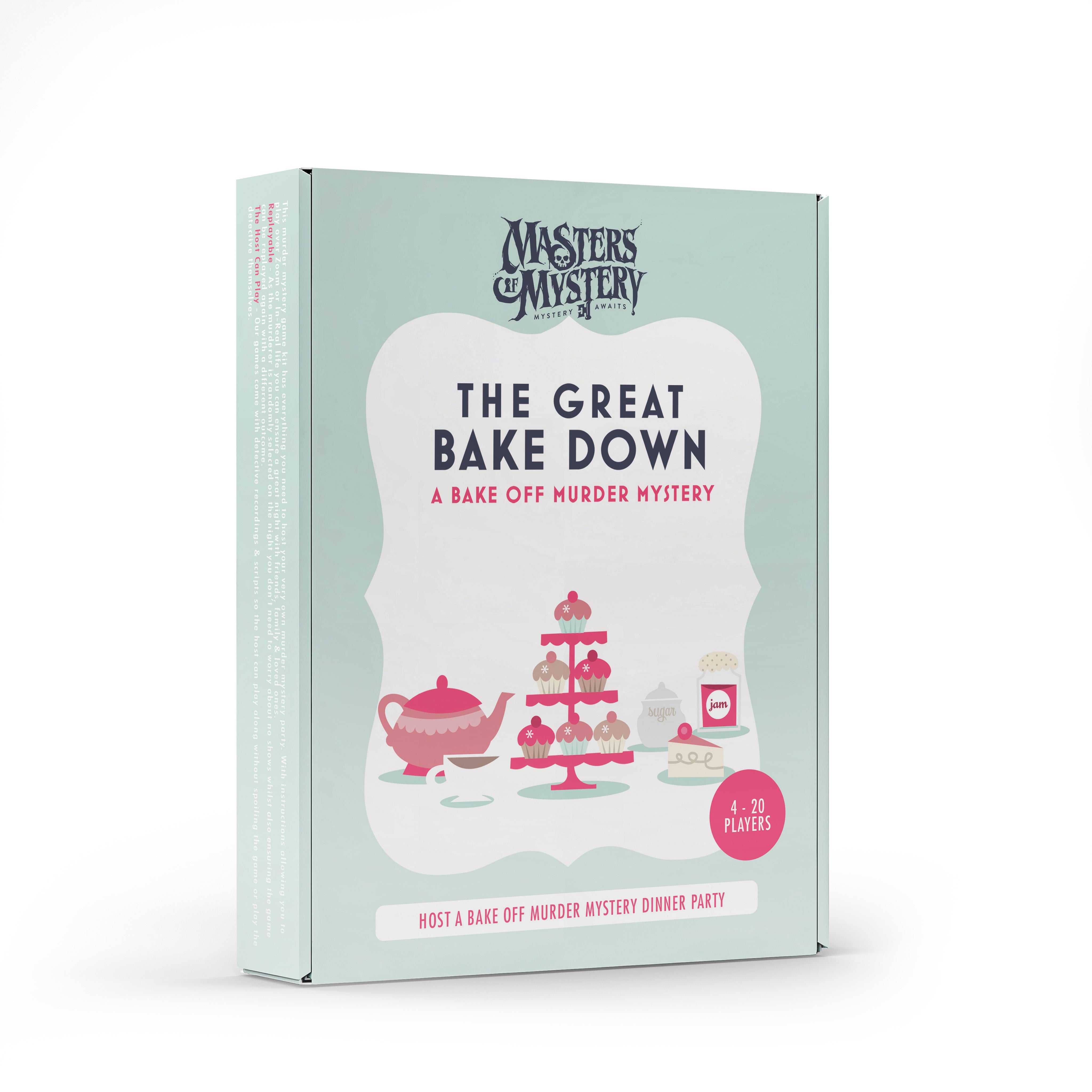 Bake Off Themed Murder Mystery Game Kit