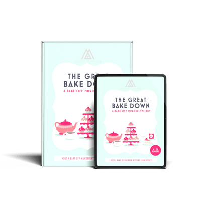 Expansion Pack - Bake Off Themed Mystery Game Kit