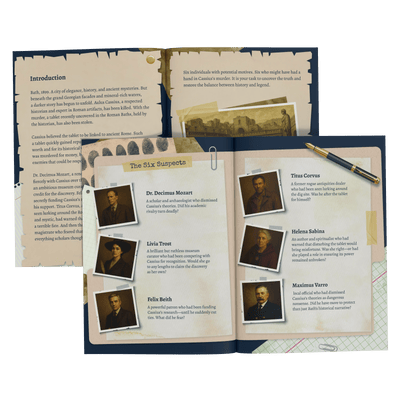 Outdoor Escape Room Bath - Self-Guided Murder Mystery Tour – The Lost Roman Tablet of Bath
