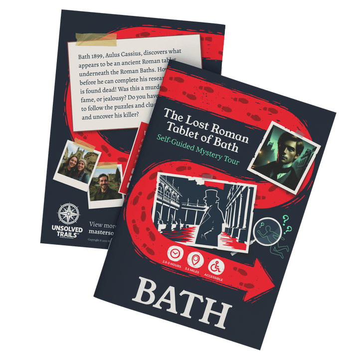Outdoor Escape Room Bath - Self-Guided Murder Mystery Tour – The Lost Roman Tablet of Bath