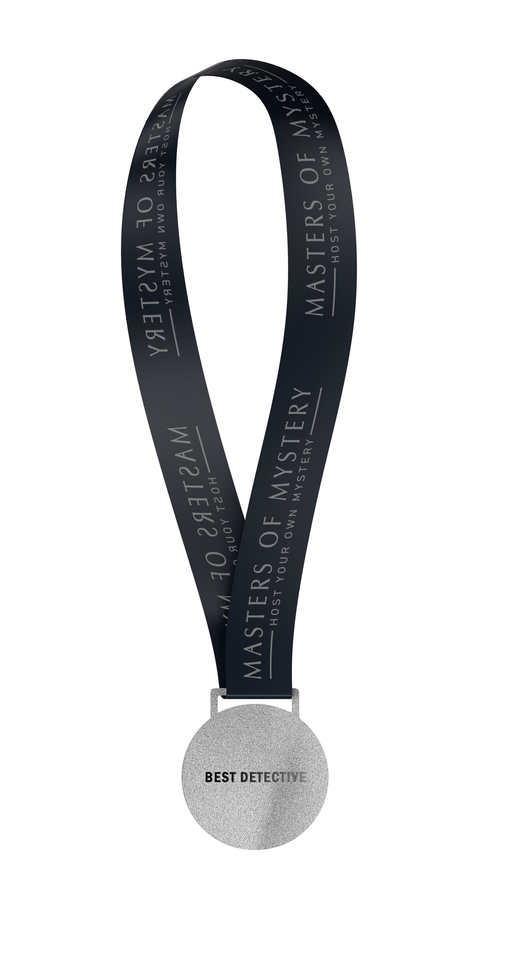 Murder Mystery Award Medals Set – Best Detective, Costume, Performer, Liar & Most Likely to Commit a Crime