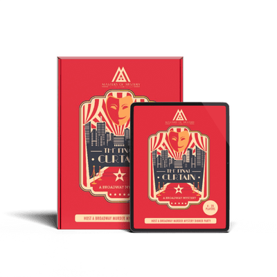 Expansion Pack - Broadway Murder Mystery Game Kit