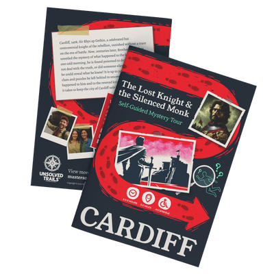 Outdoor Escape Room Cardiff - Self-Guided Murder Mystery Tour – The Lost Knight & the Silenced Monk