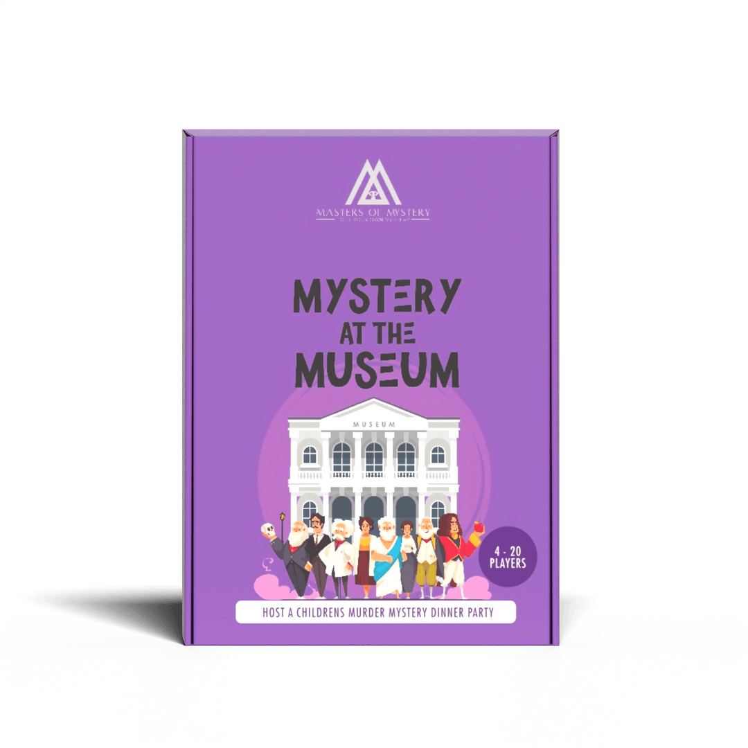 Expansion Pack - Kids Murder Mystery Game Kit - Mystery At The Museum