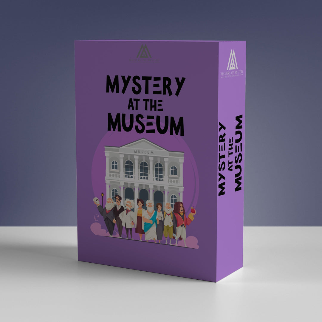 Kids Murder Mystery Game Kit - Mystery At The Museum