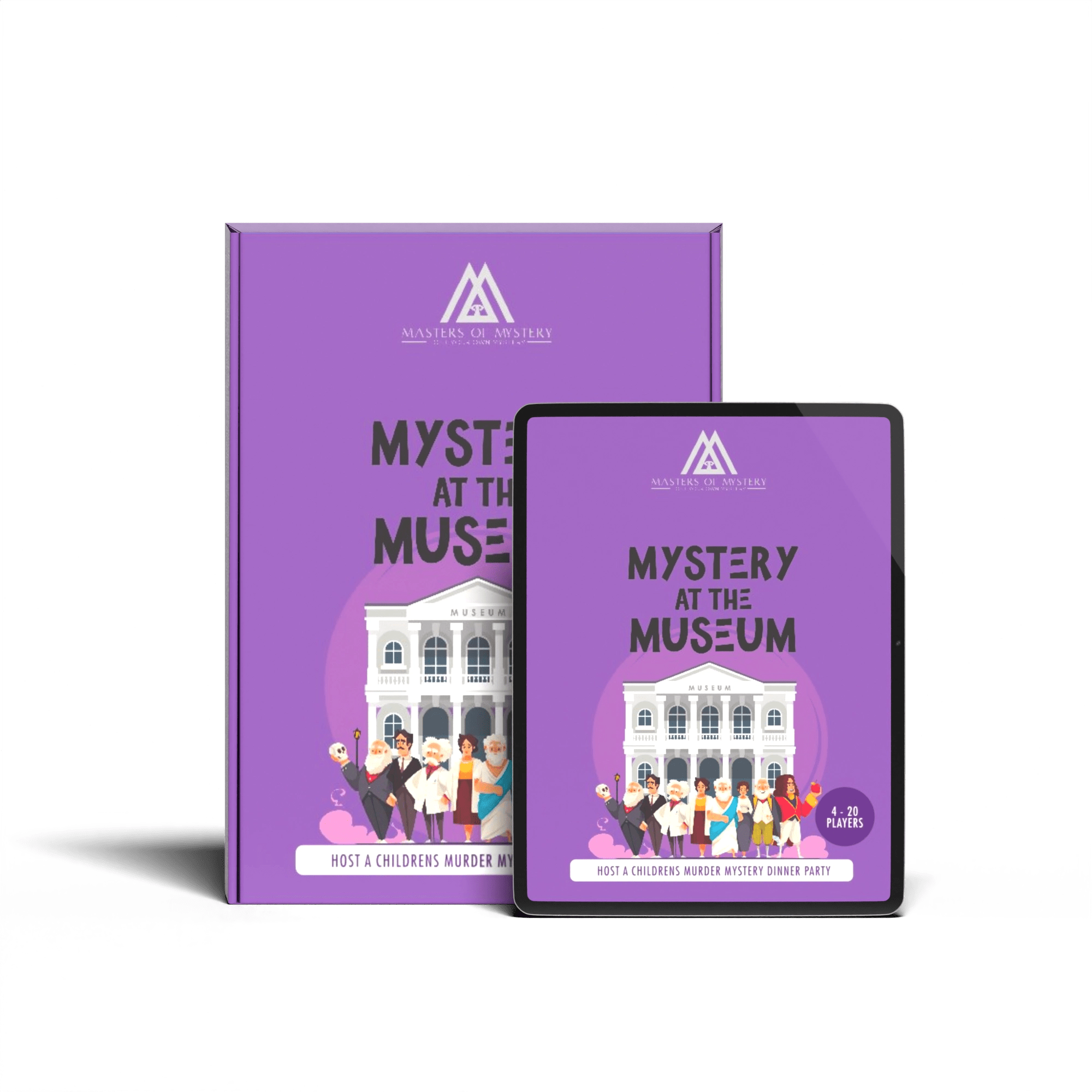 Expansion Pack - Kids Murder Mystery Game Kit - Mystery At The Museum