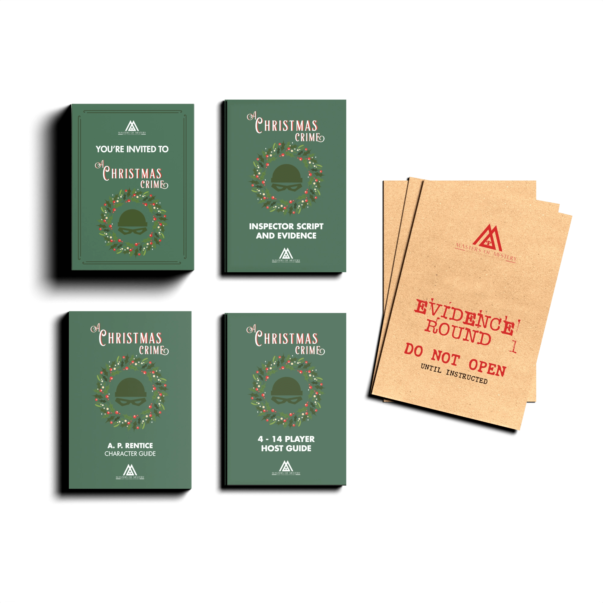 Expansion Pack - Host Your Own Christmas Crime Murder Mystery Game Kit