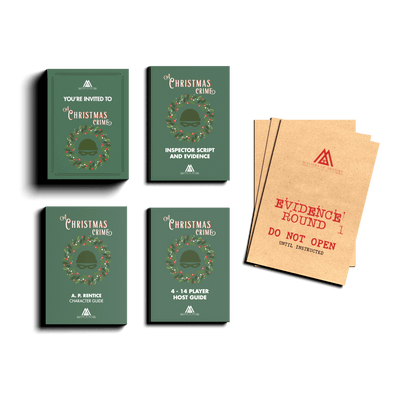 Expansion Pack - Host Your Own Christmas Crime Murder Mystery Game Kit
