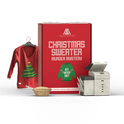 Expansion Pack - Office Christmas Sweater Party Murder Mystery Game Kit