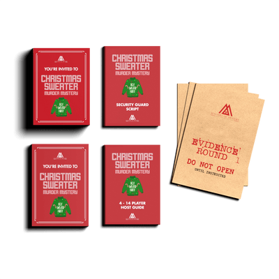 Expansion Pack - Office Christmas Sweater Party Murder Mystery Game Kit