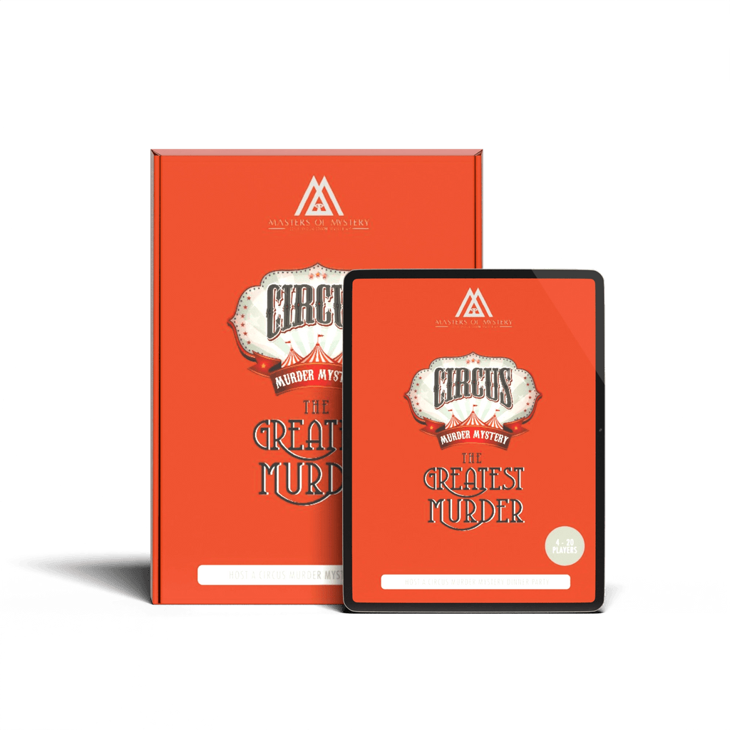 Expansion Pack Circus Themed Murder Game Kit