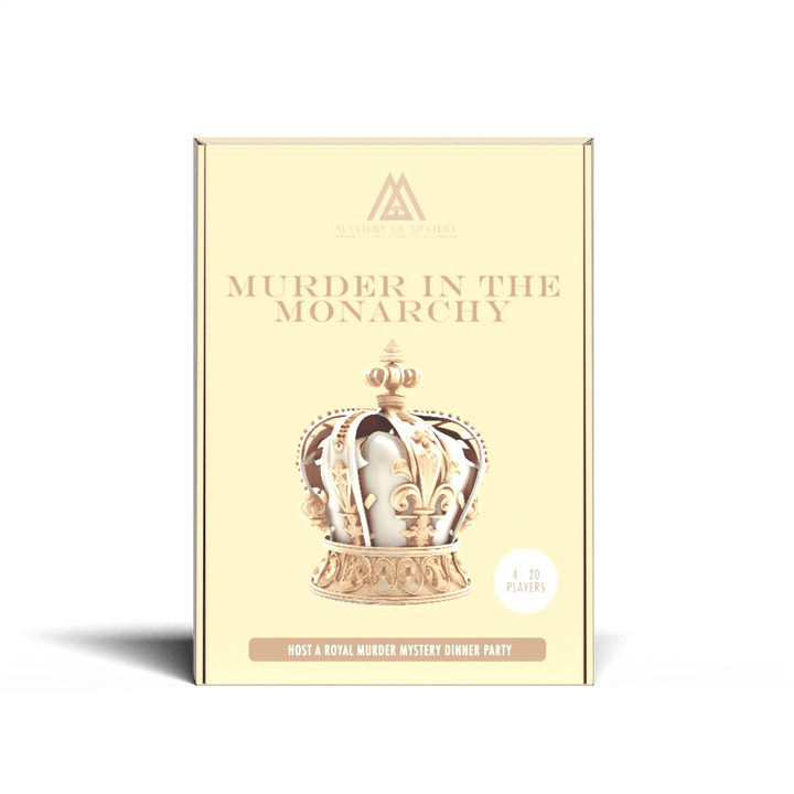 Monarchy & Royal Family Coronation Party Themed Murder Mystery Game Kit