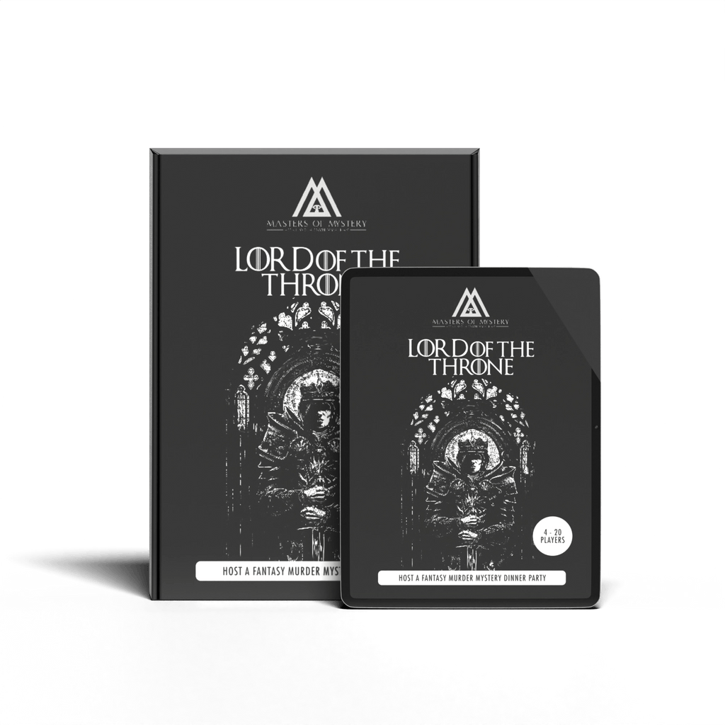 Expansion Pack Lord Throne Murder Game Kit