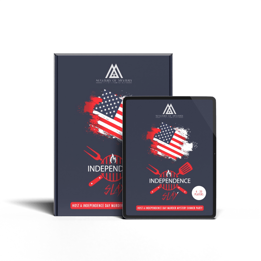 Expansion Pack Independence Slay BBQ Themed Murder Game Kit