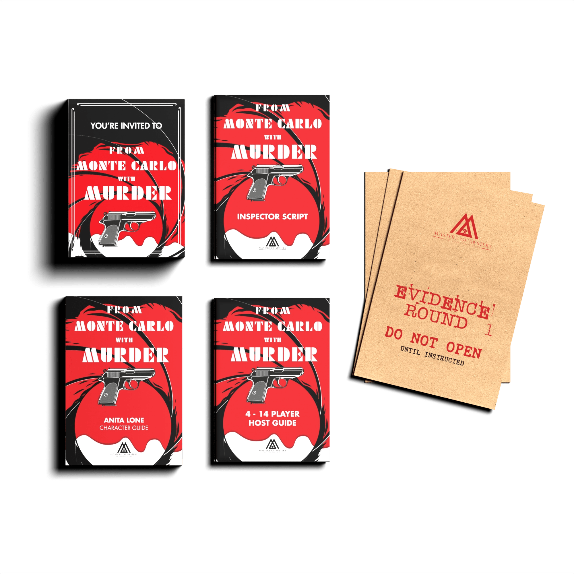 Expansion Pack - Spy Themed Murder Mystery Host Your Own Game Kit