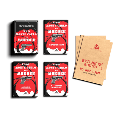 Expansion Pack - Spy Themed Murder Mystery Host Your Own Game Kit