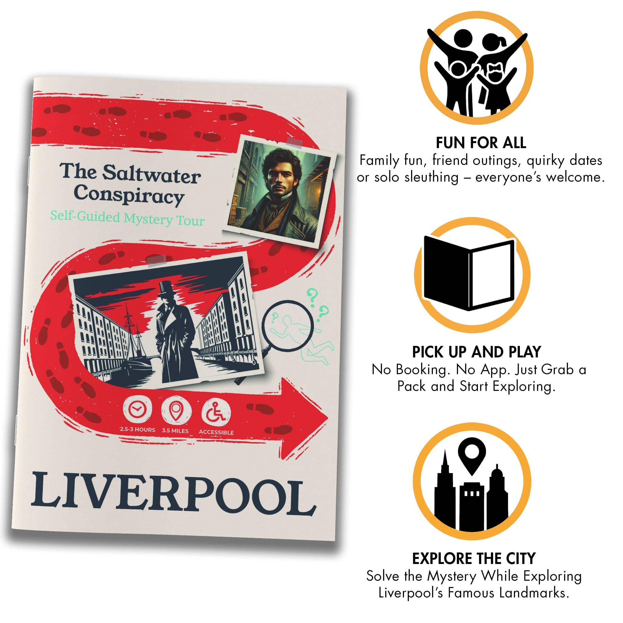 Liverpool Self-Guided Murder Mystery Tour – The Saltwater Conspiracy