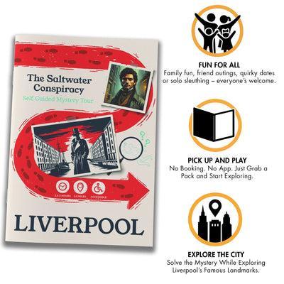 Liverpool Self-Guided Murder Mystery Tour – The Saltwater Conspiracy
