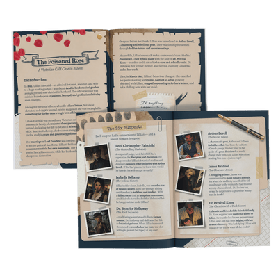 Outdoor Escape Room London - Self-Guided Murder Mystery Tour – The Poisoned Rose