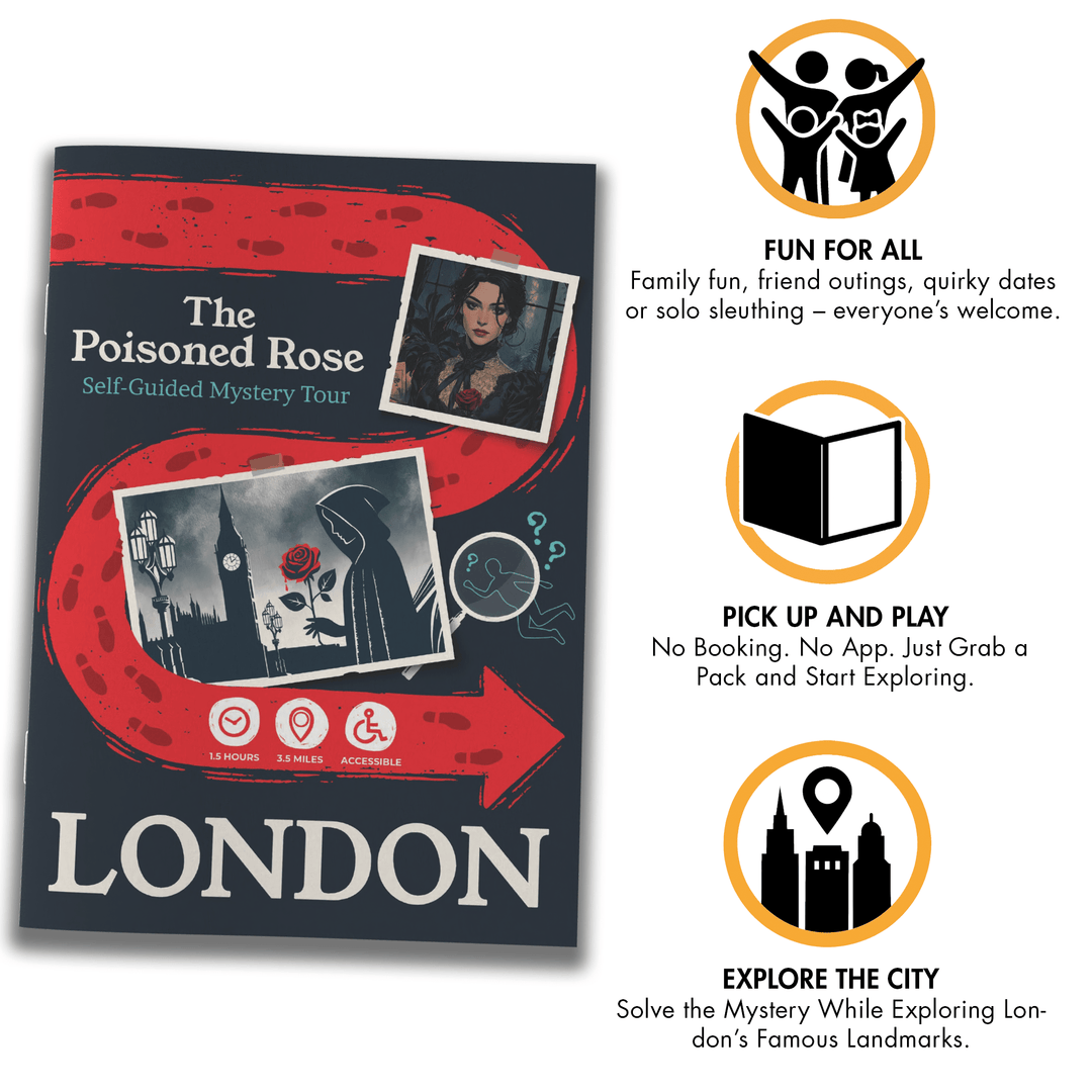Outdoor Escape Room London - Self-Guided Murder Mystery Tour – The Poisoned Rose