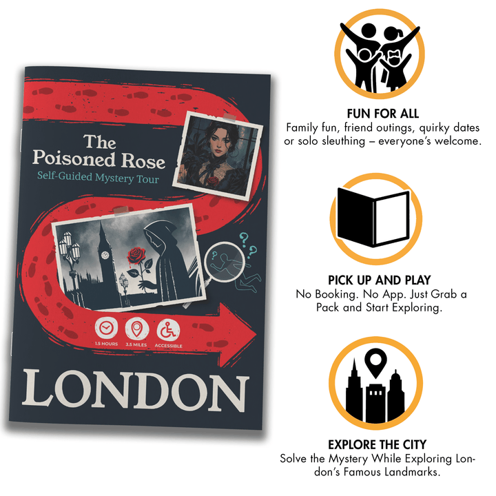 Outdoor Escape Room London - Self-Guided Murder Mystery Tour – The Poisoned Rose