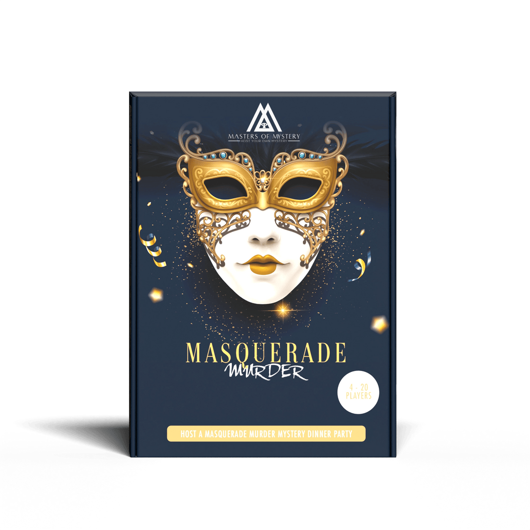 Masquerade Ball/Carnival Murder Mystery Host Your Own Game Kit