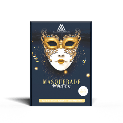 Expansion Pack - Masquerade Themed Murder Mystery Game Kit