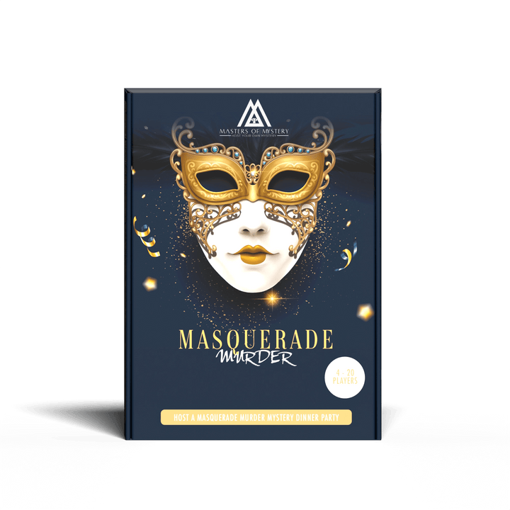 Masquerade Ball/Carnival Murder Mystery Host Your Own Game Kit - Physical Game