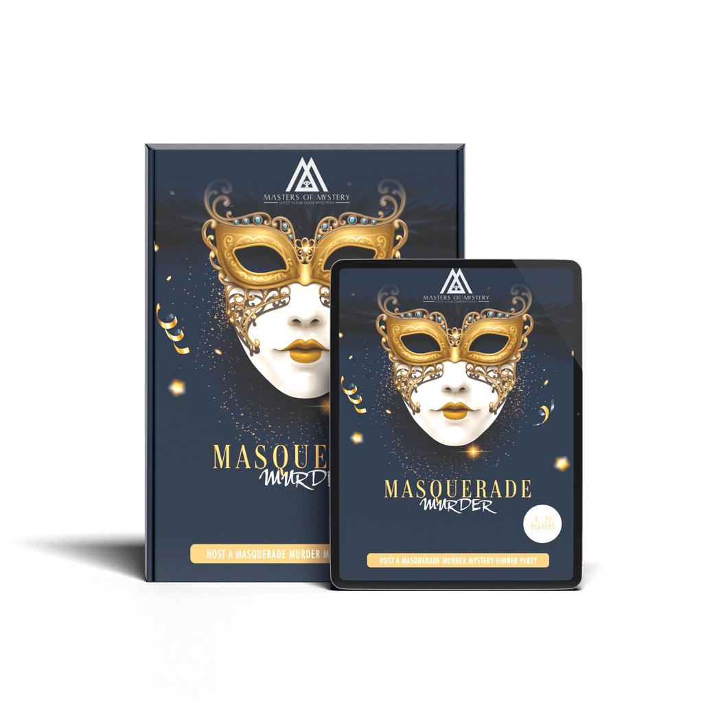 Expansion Pack Masquerade Themed Murder Game Kit