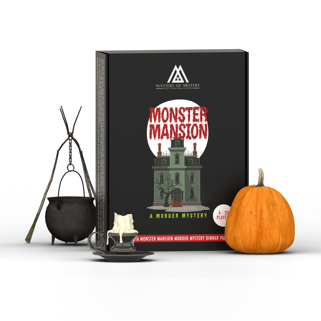 Expansion Pack - Host Your Own Halloween Themed Murder Mystery Game Kit