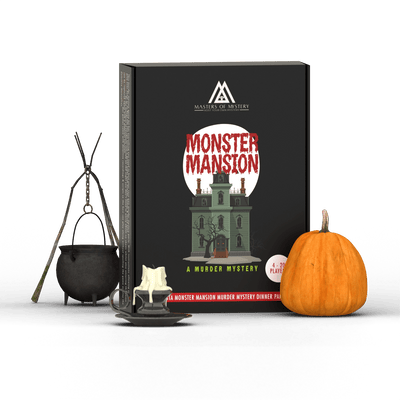 Expansion Pack - Host Your Own Halloween Themed Murder Mystery Game Kit