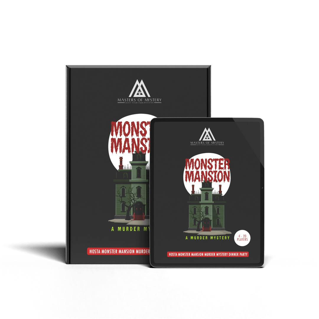 Expansion Pack - Host Your Own Halloween Themed Murder Mystery Game Kit