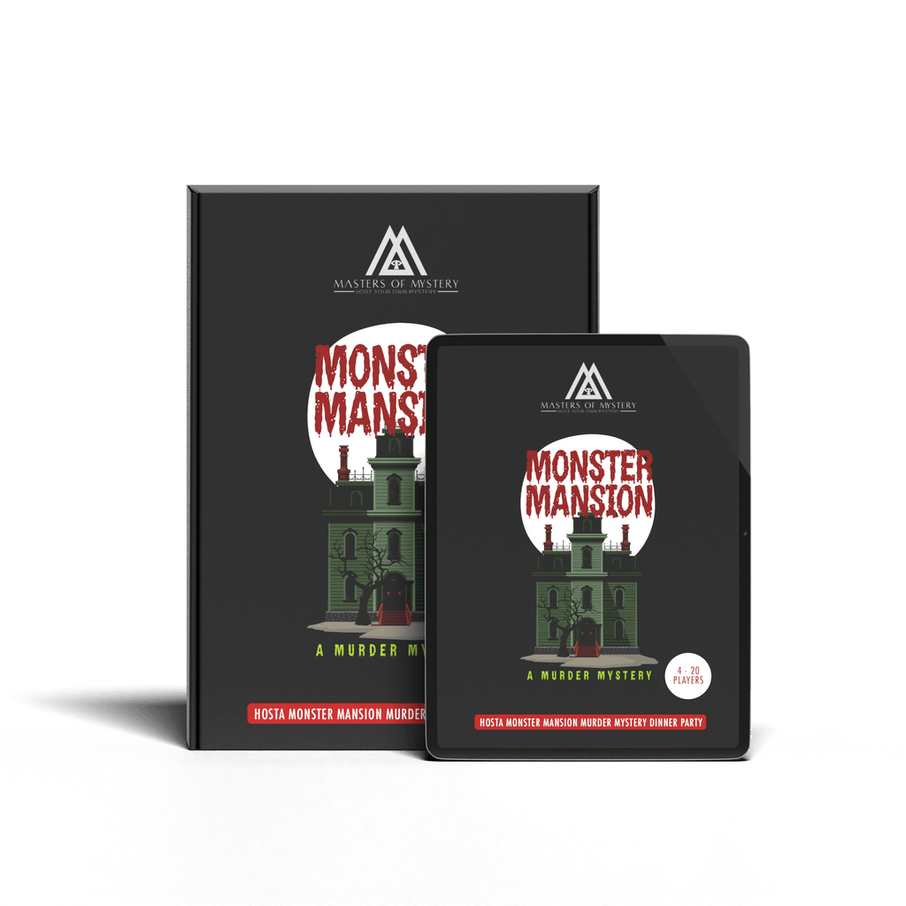 Expansion Pack Host Your Own Halloween Themed Murder Game Kit
