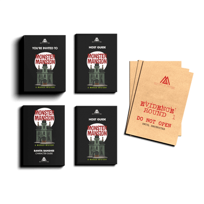 Expansion Pack - Host Your Own Halloween Themed Murder Mystery Game Kit
