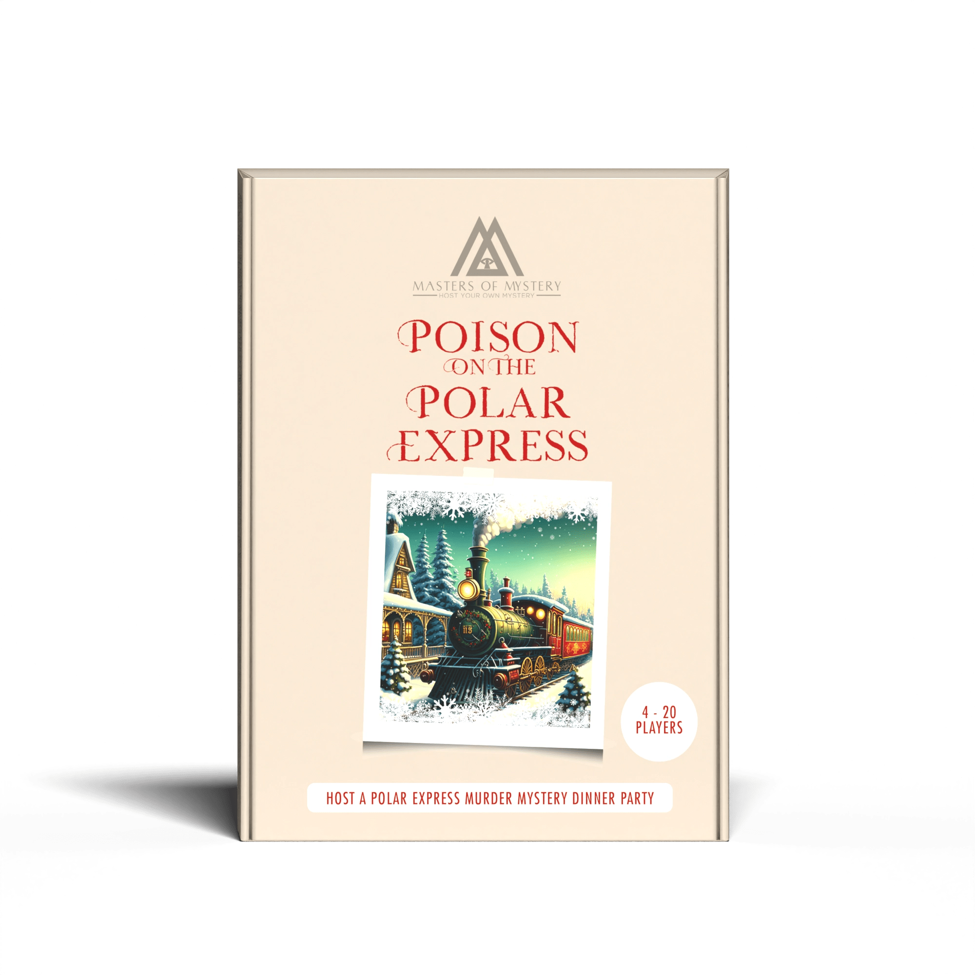 Expansion Pack - Polar Express Christmas Train Murder Mystery Game Kit