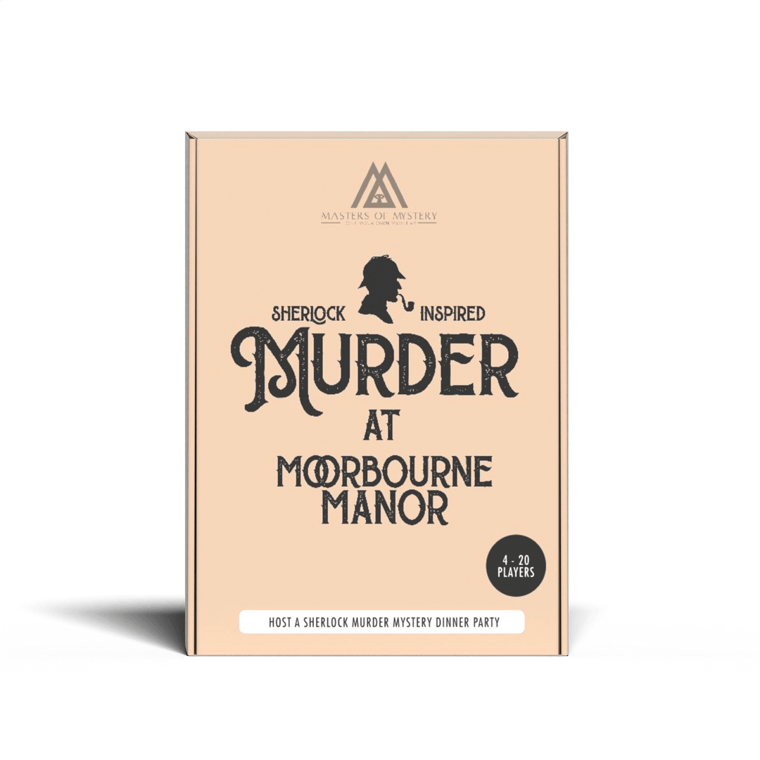 Erweiterungspaket – Sherlock Holmes Murder Mystery Hosten Sie Ihr eigenes Spielset