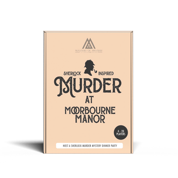 Erweiterungspaket – Sherlock Holmes Murder Mystery Hosten Sie Ihr eigenes Spielset