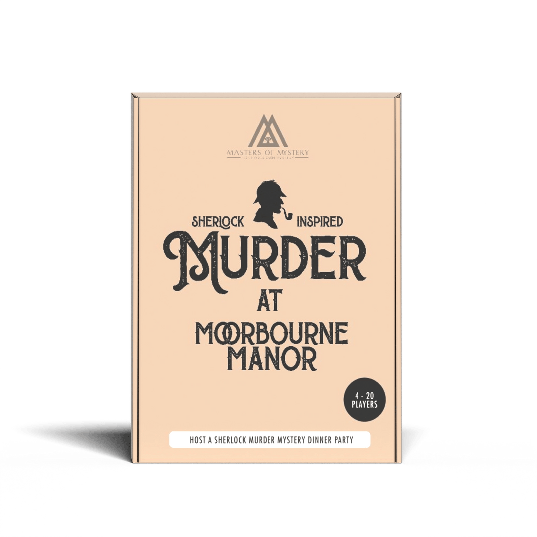 Sherlock Holmes Murder Mystery Host Your Own Game Kit