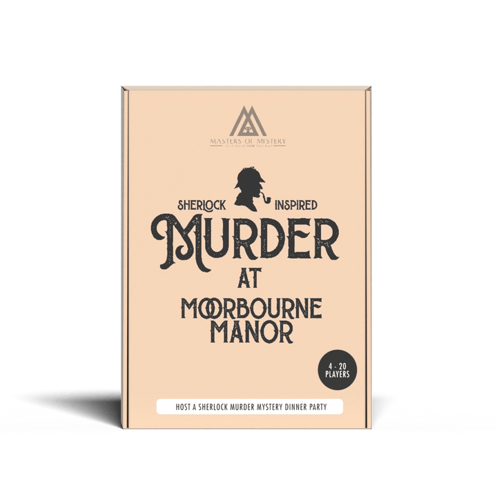 Sherlock Holmes Murder Mystery Host Your Own Game Kit
