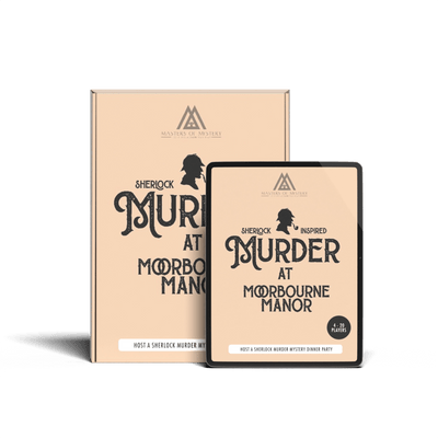 Expansion Pack - Sherlock Holmes Murder Mystery Host Your Own Game Kit
