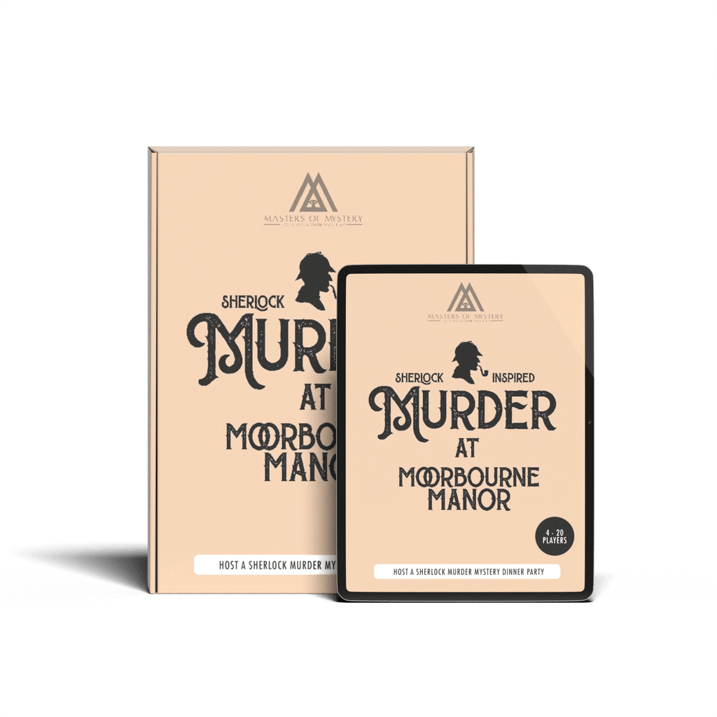 Expansion Pack Sherlock Holmes Murder Host Your Own Game Kit