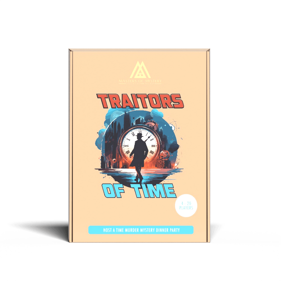 Traitors of Time - A Time Travel Murder Mystery Game Kit