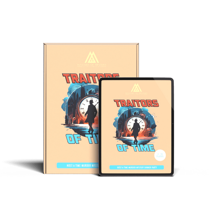 Traitors of Time - A Time Travel Murder Mystery Game Kit