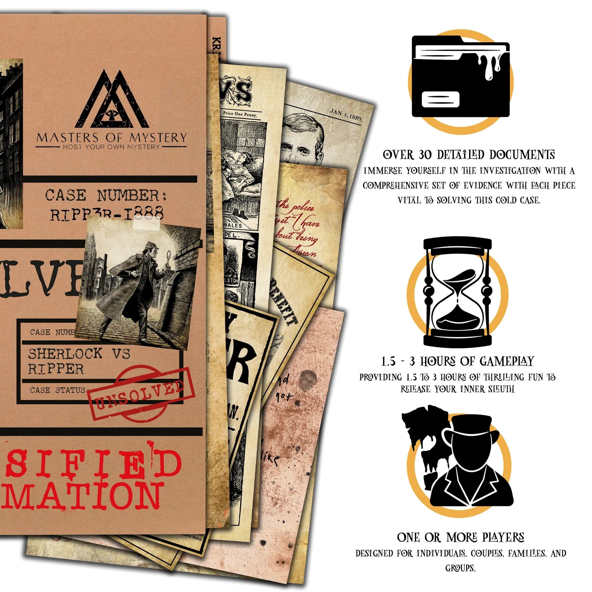 Sherlock Holmes vs Jack the Ripper cold case game features and benefits