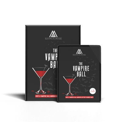 Expansion Pack - Vampire Ball Murder Mystery Game Kit
