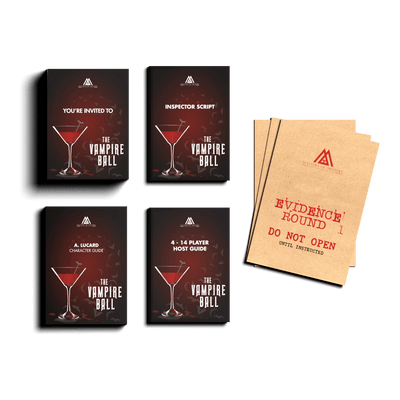 Expansion Pack - Vampire Ball Murder Mystery Game Kit